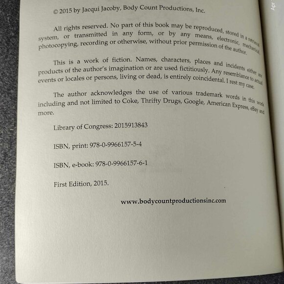 Bystander by Jacqui Jacoby 144 page softcover book - Picture 3 of 3